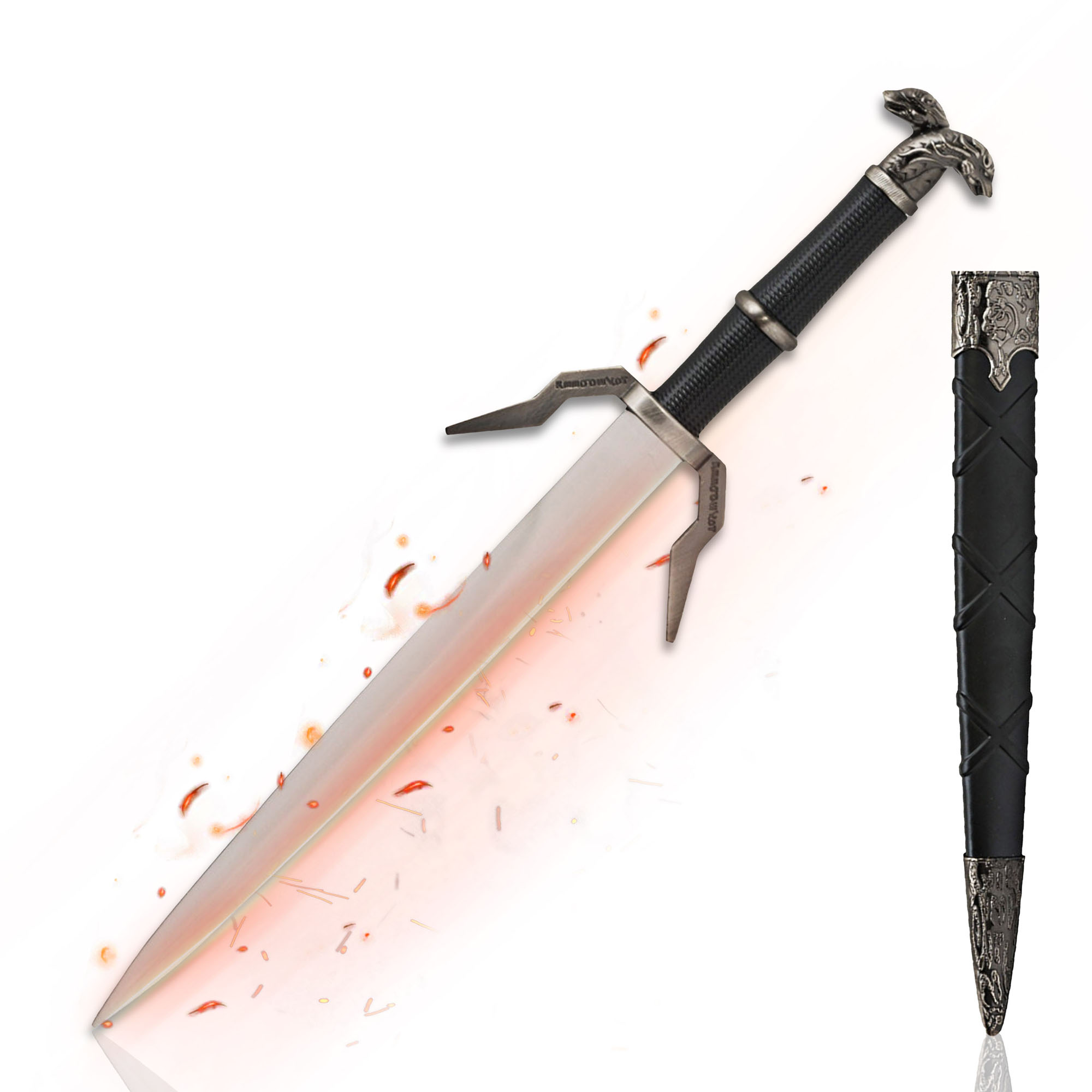 Witcher - silver dagger with sheath