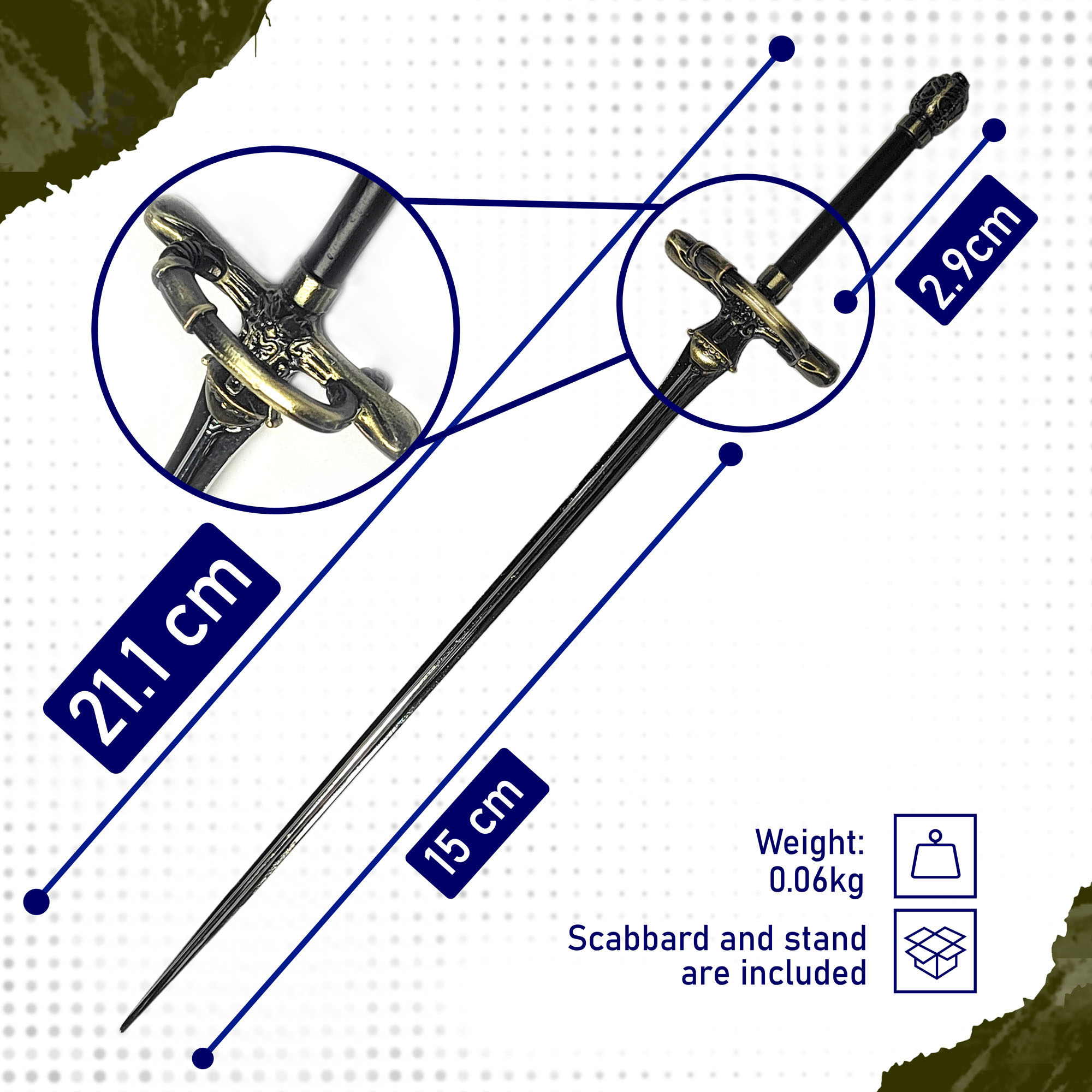 Game of Thrones - Arya Stark Needle Sword Letter Opener