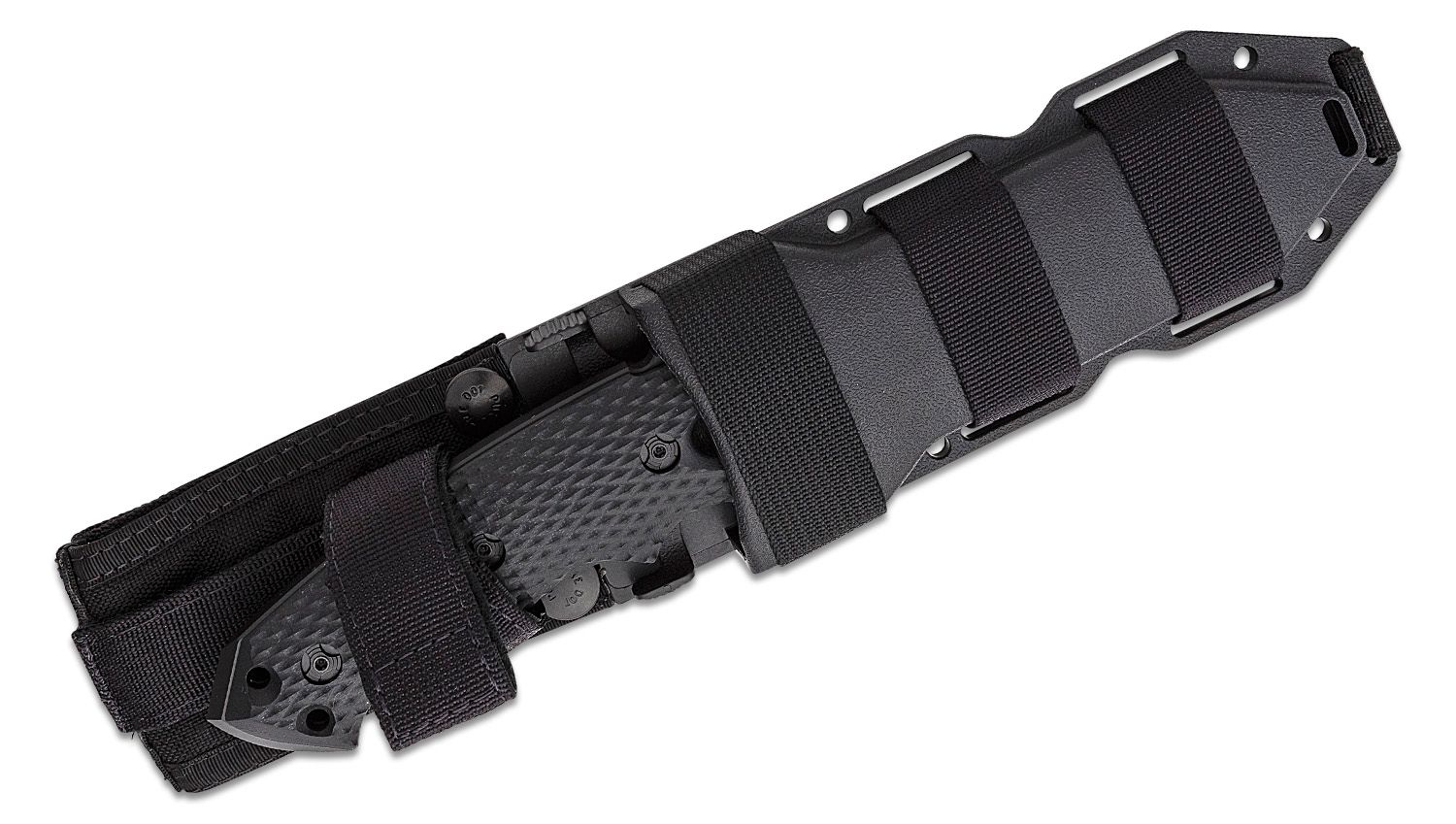 EX-F01 Tanto Fixed Blade - Solid Black G10