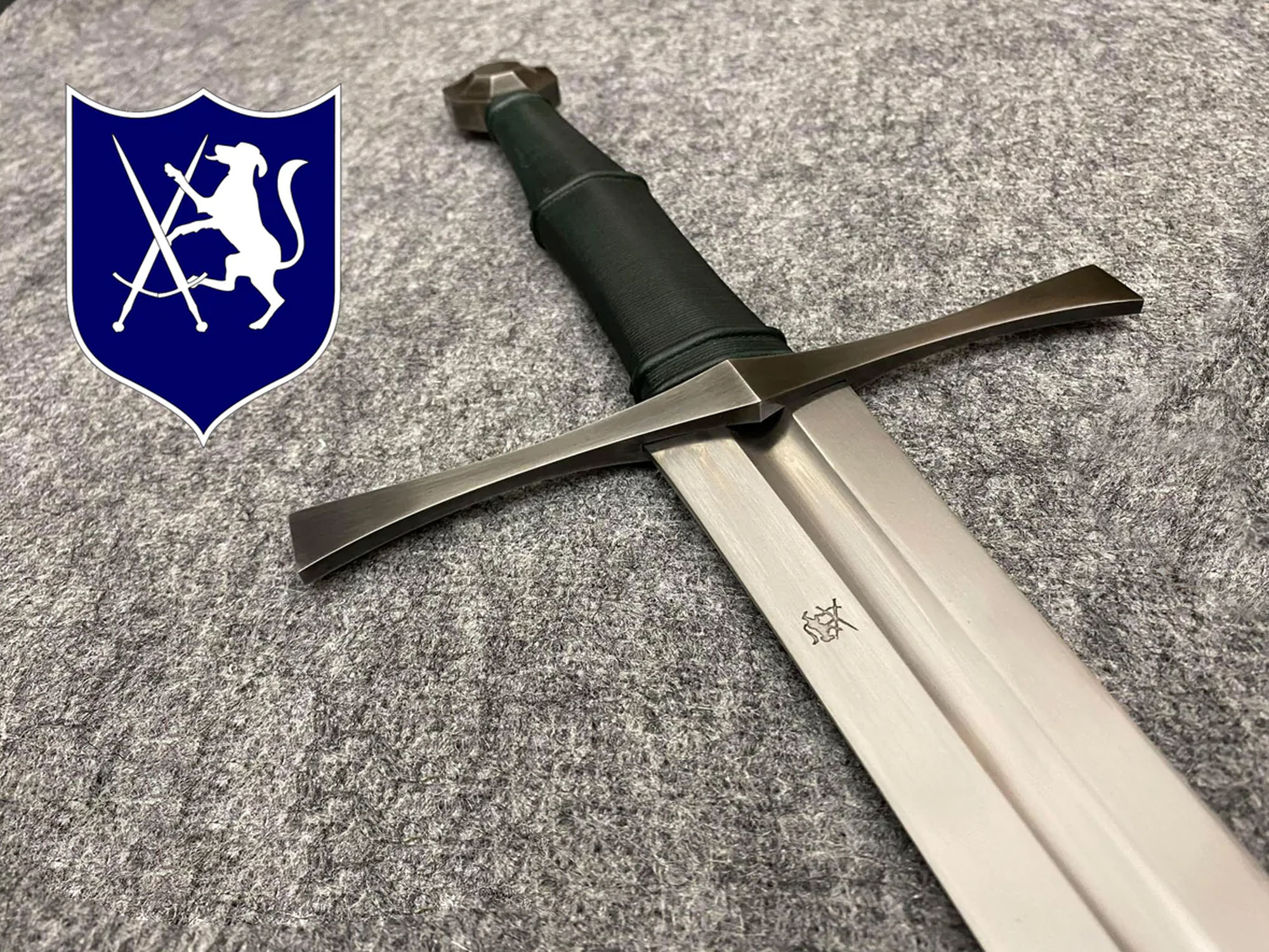 Das Exeter Schwert, handgeschmiedet und scharfe Klinge