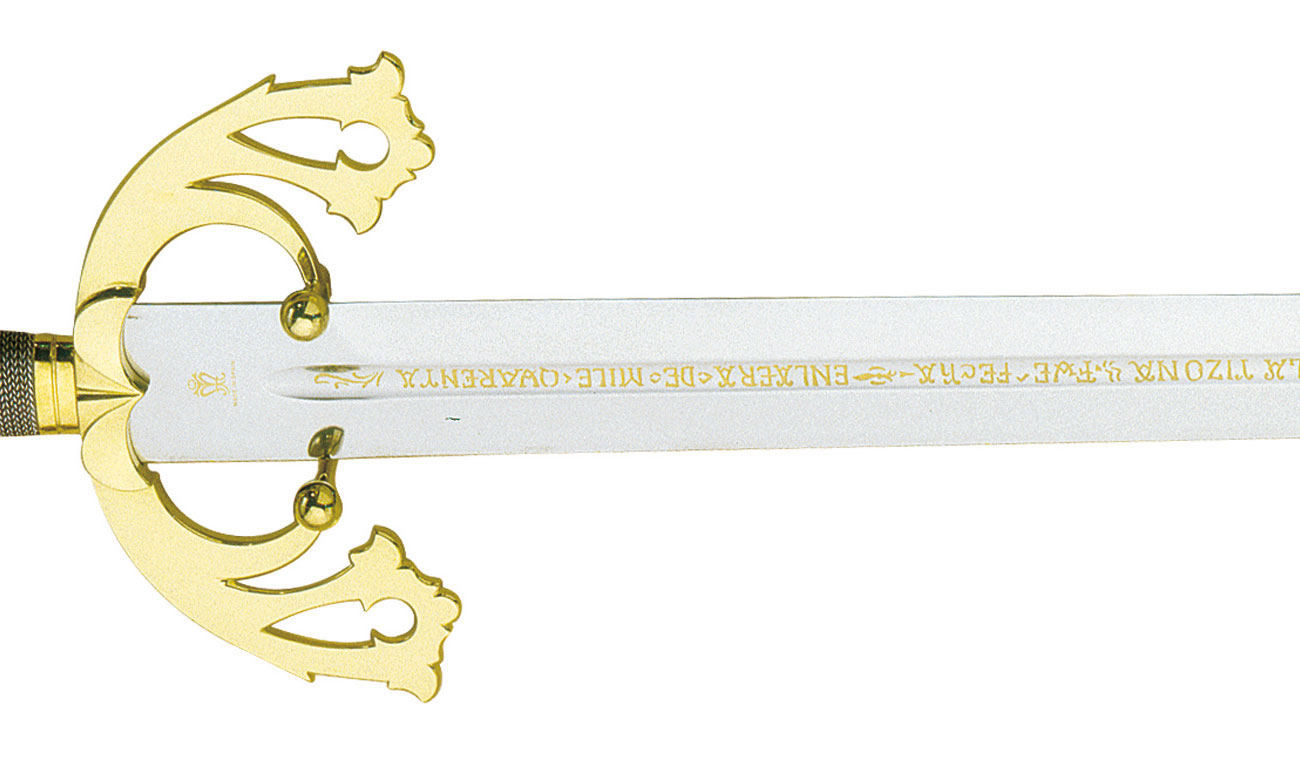 Tizona Cid Schwert, Gold, 100 cm 