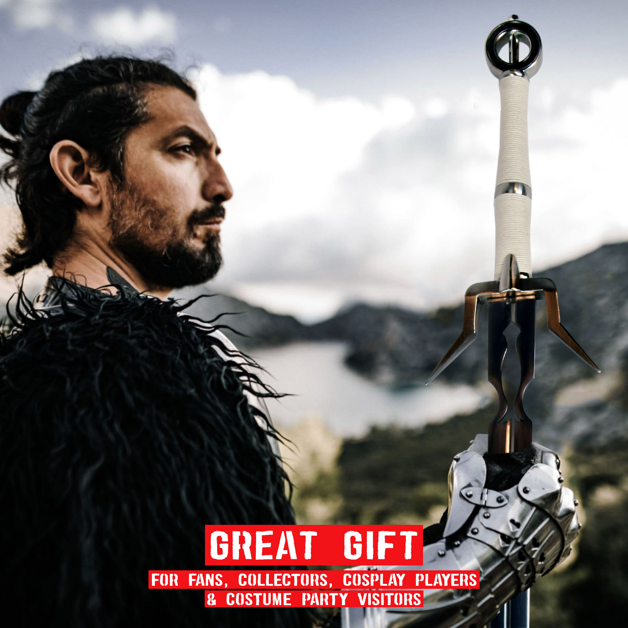 Witcher - Zireael Schwert von Ciri mit Scheide