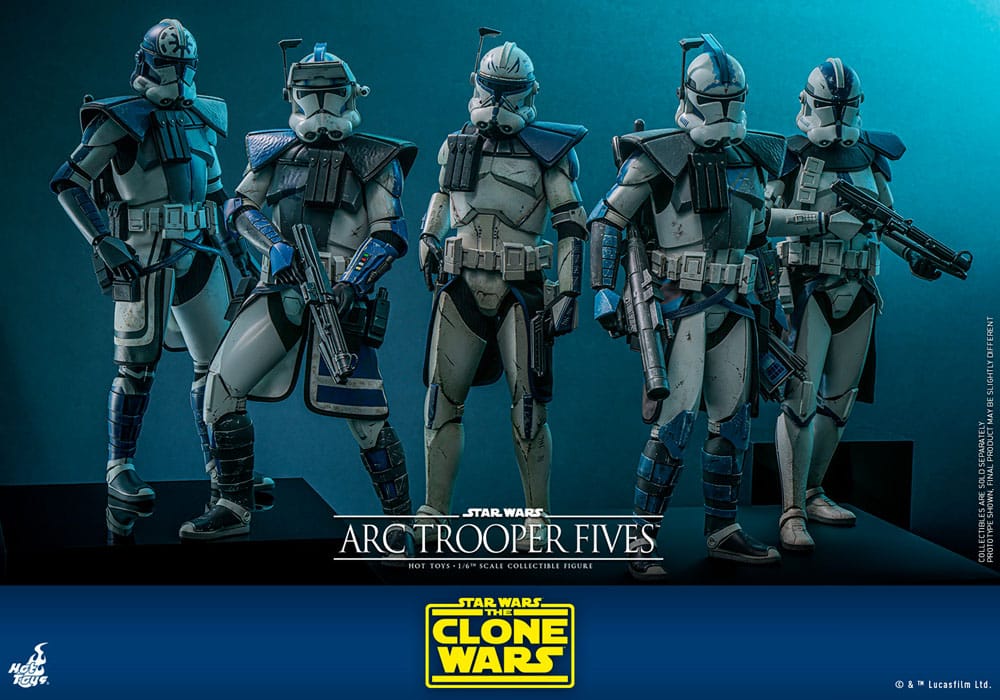 Star Wars: The Clone Wars Actionfigur 1/6 Arc Trooper Fives 30 cm