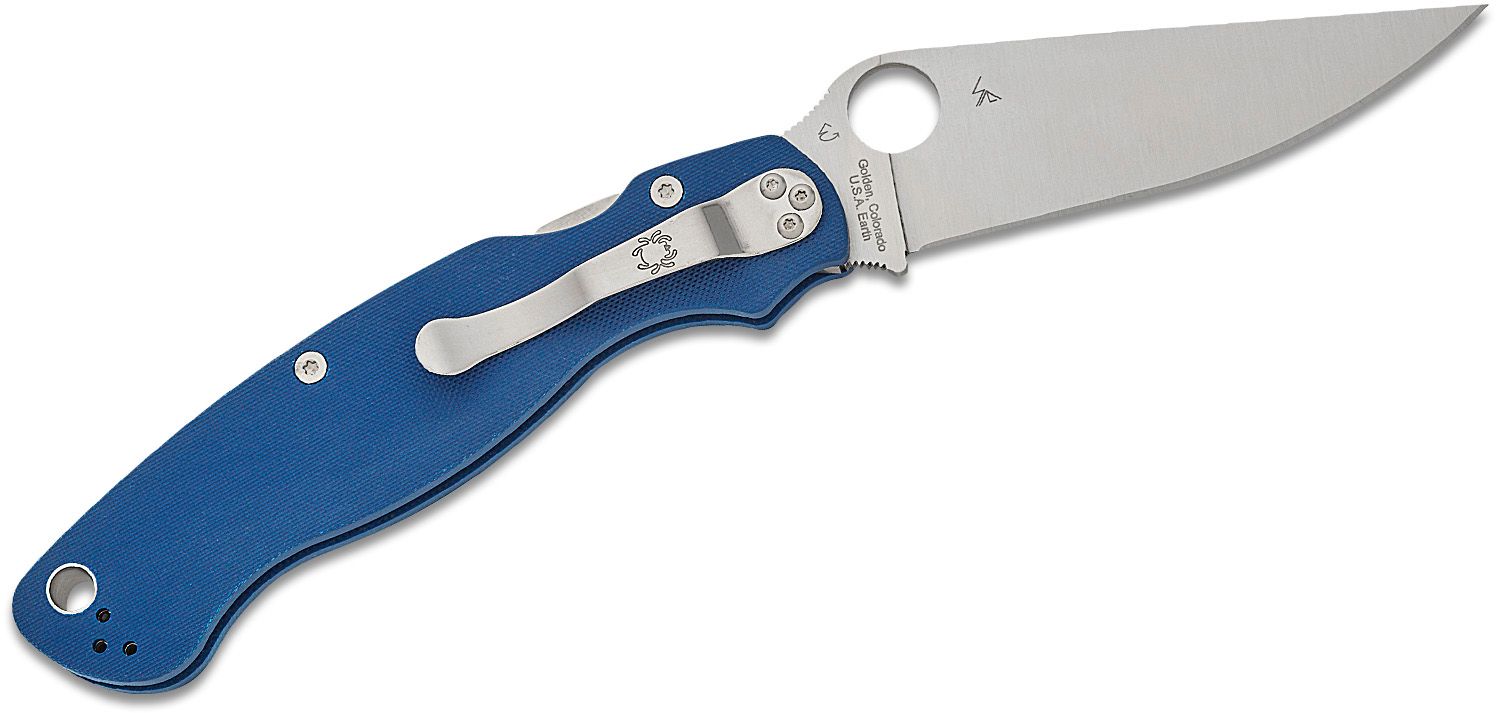 Military 2, Cobalt Blue G10 Handle