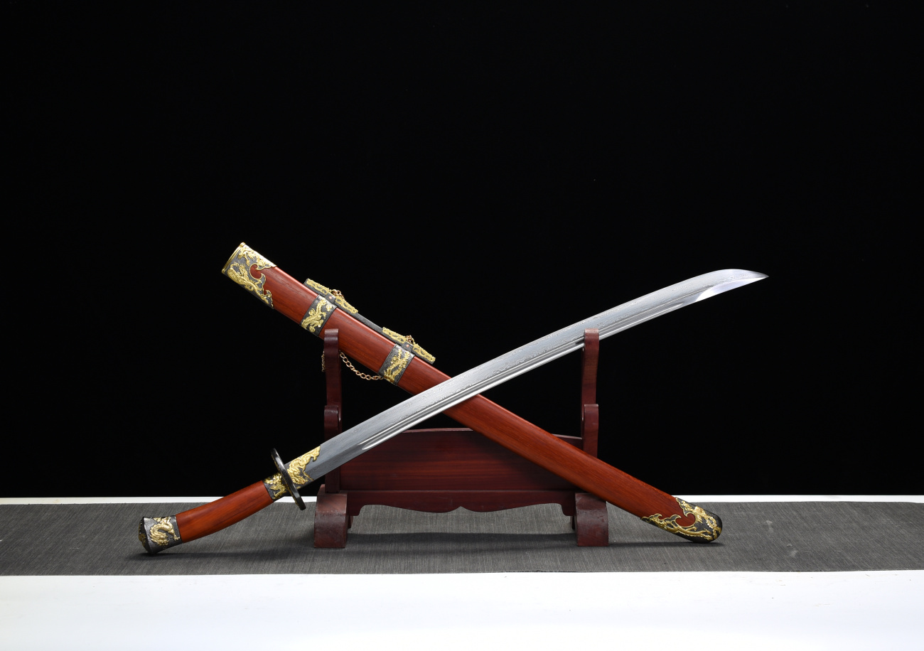 Folded Kung Fu Saber – Elegance and Precision for Martial Artists and Collectors