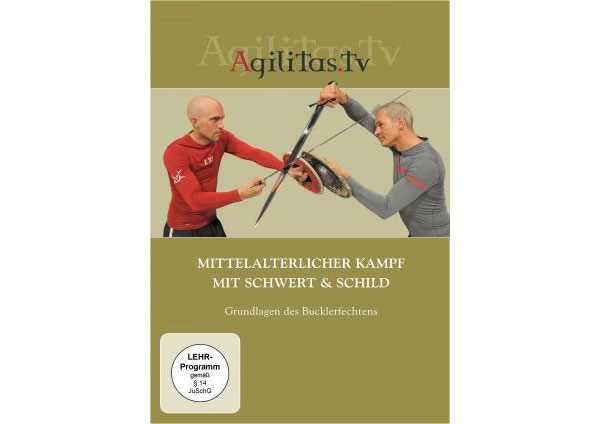 Mittelalterlicher Kampf mit Schwert & Schild