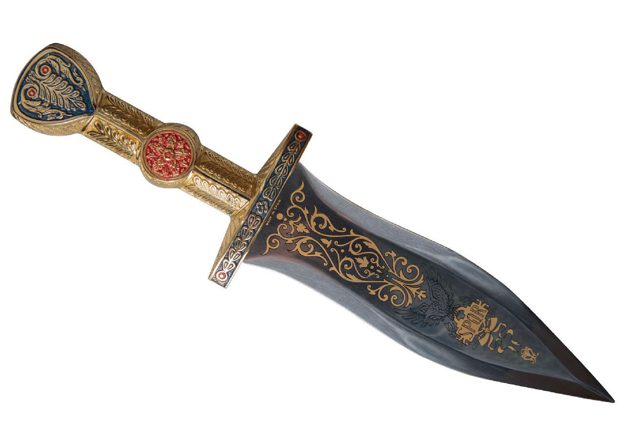 Roman Dagger - Gold Finish