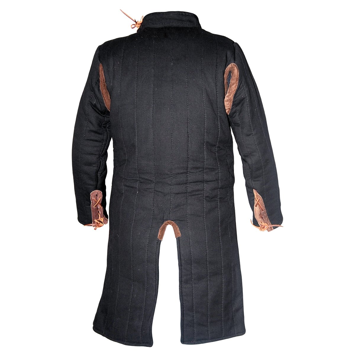 Closed Gambeson Late 12th C./Early 13th C., Black Size XL