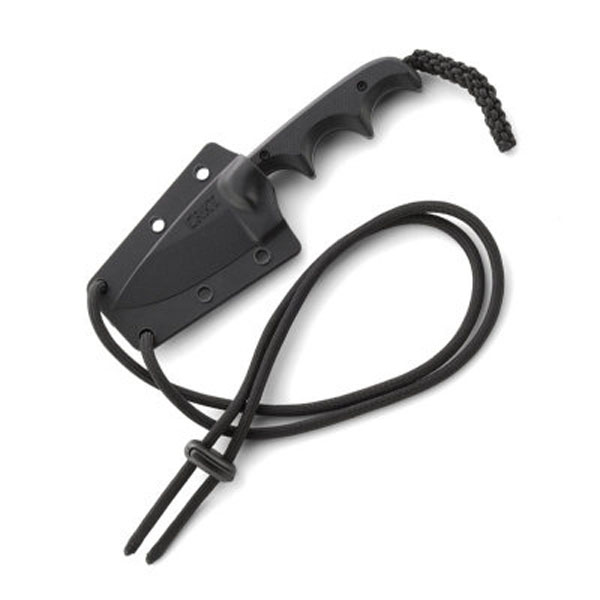 Minimalist Black Drop Point - Designed by Alan Folts