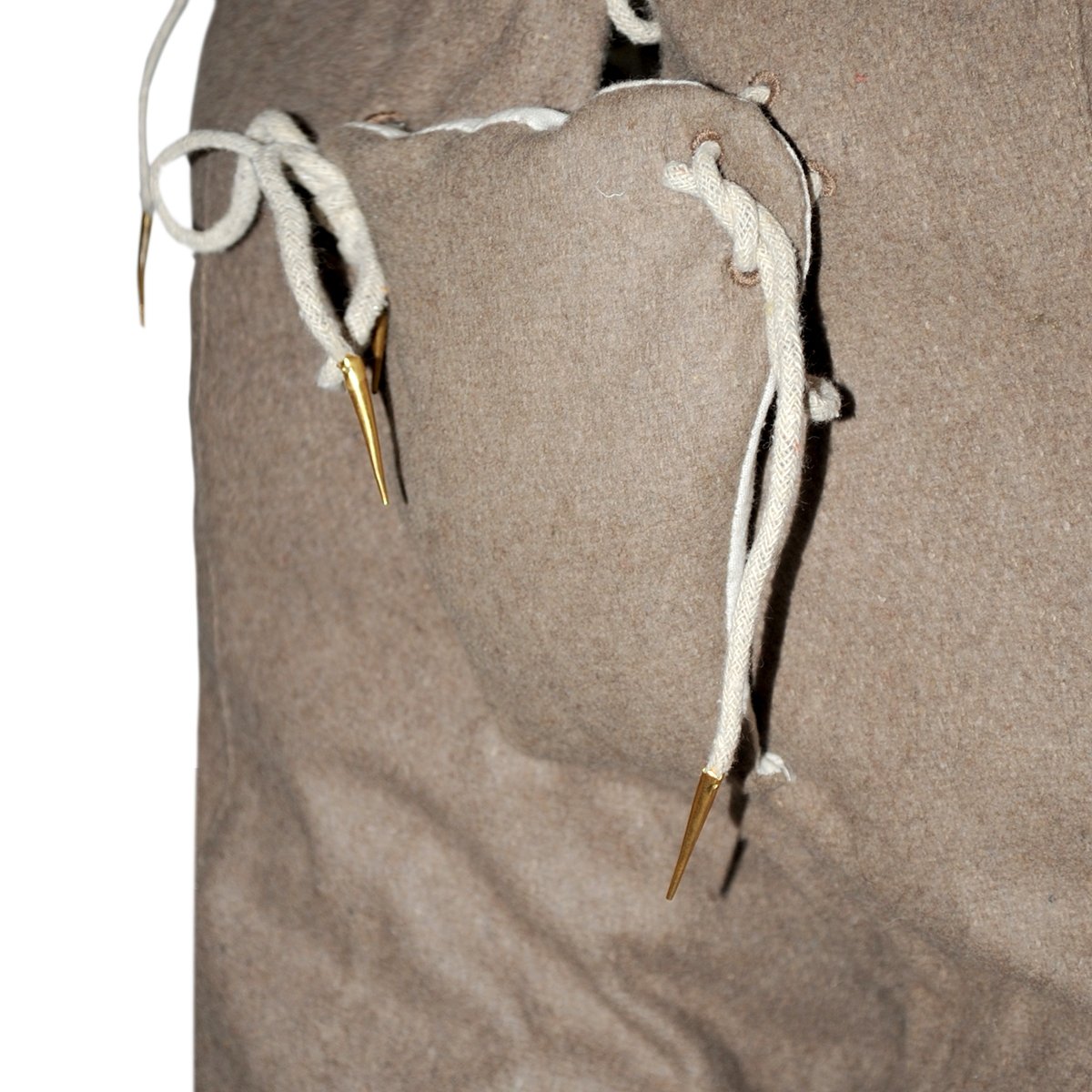 Man's 15th C. Trousers - Natural Brown, Size XXL