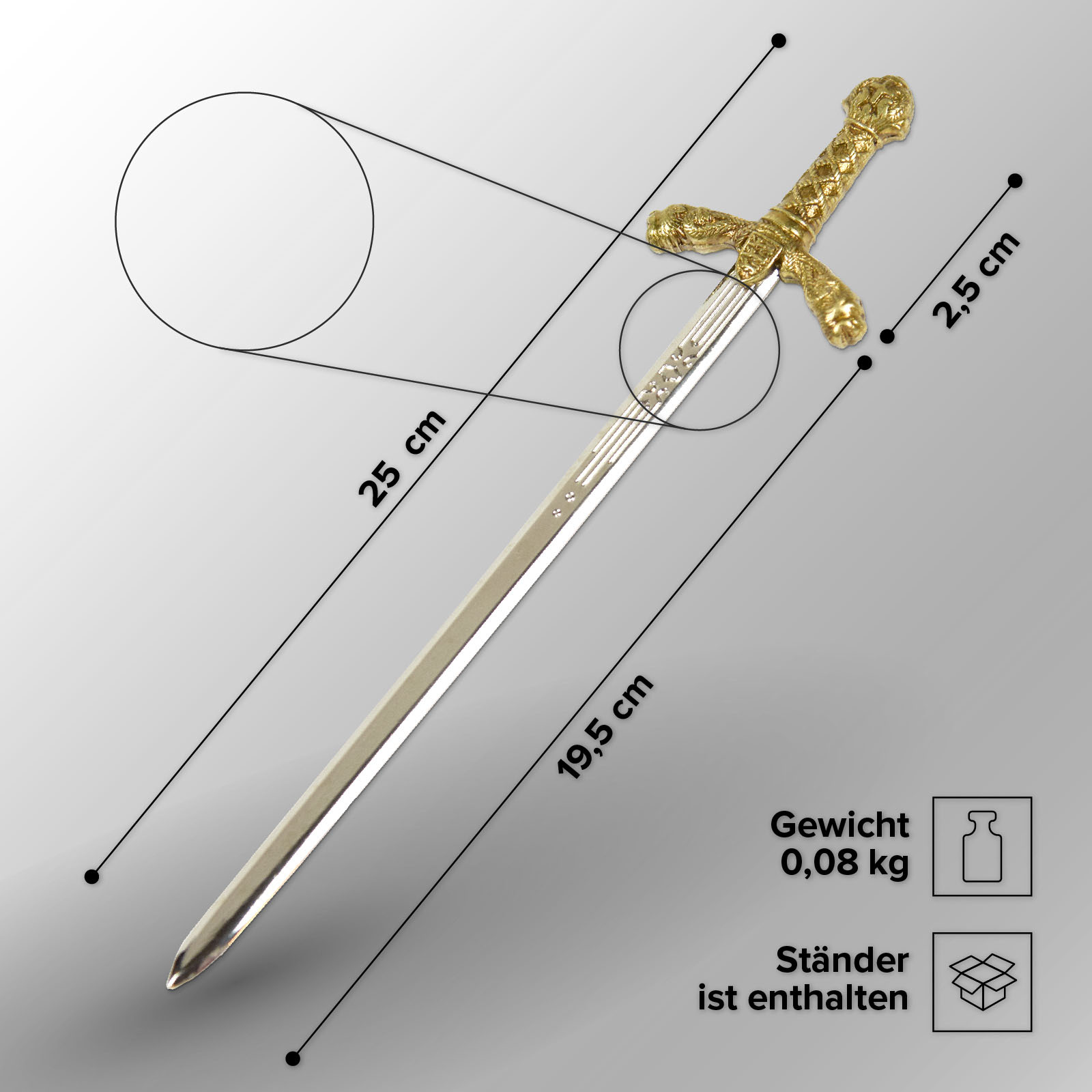 Letter opener R.Löwenherz