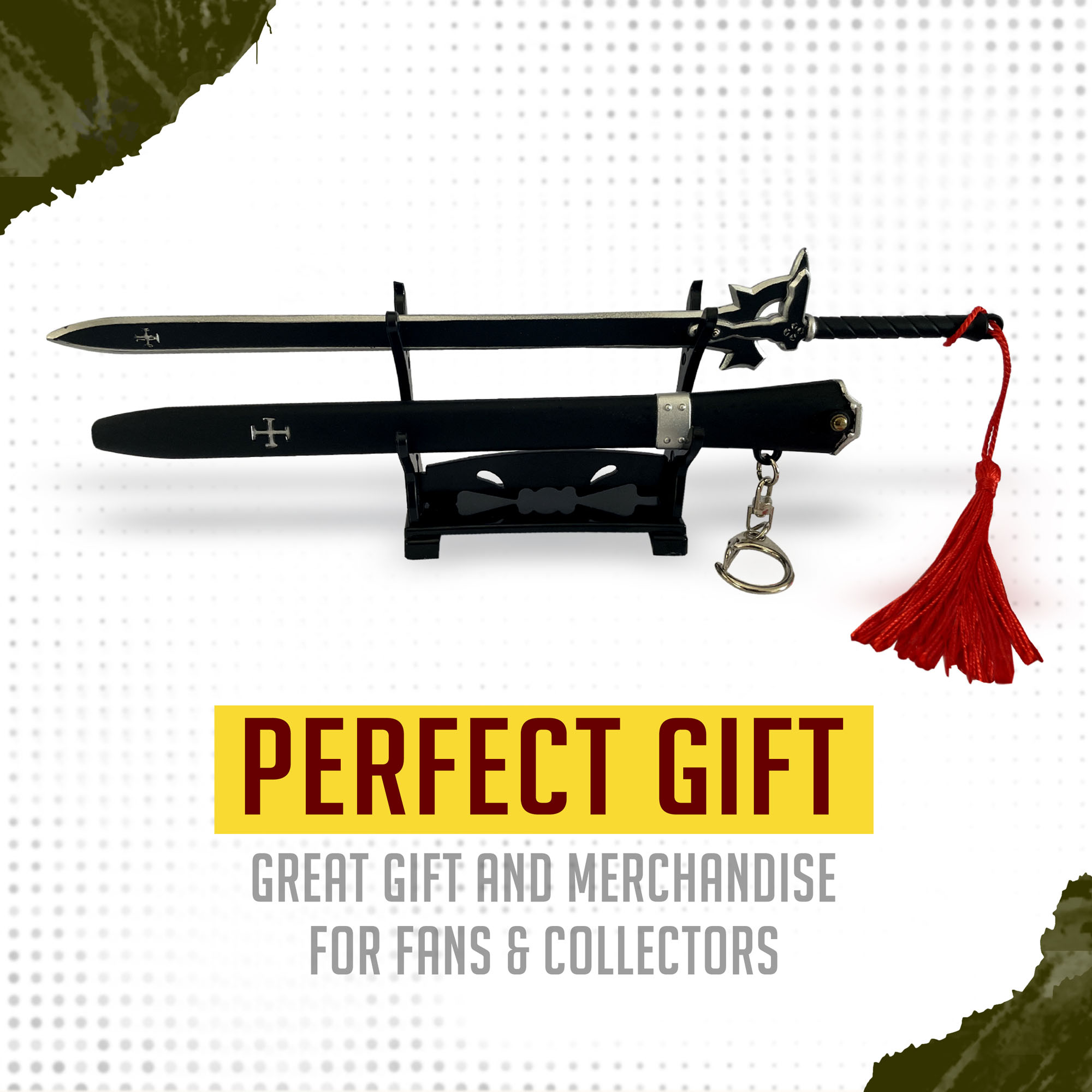 Sword Art Online - Kirito´s Elucidator - Brieföffnerversion mit Ständer