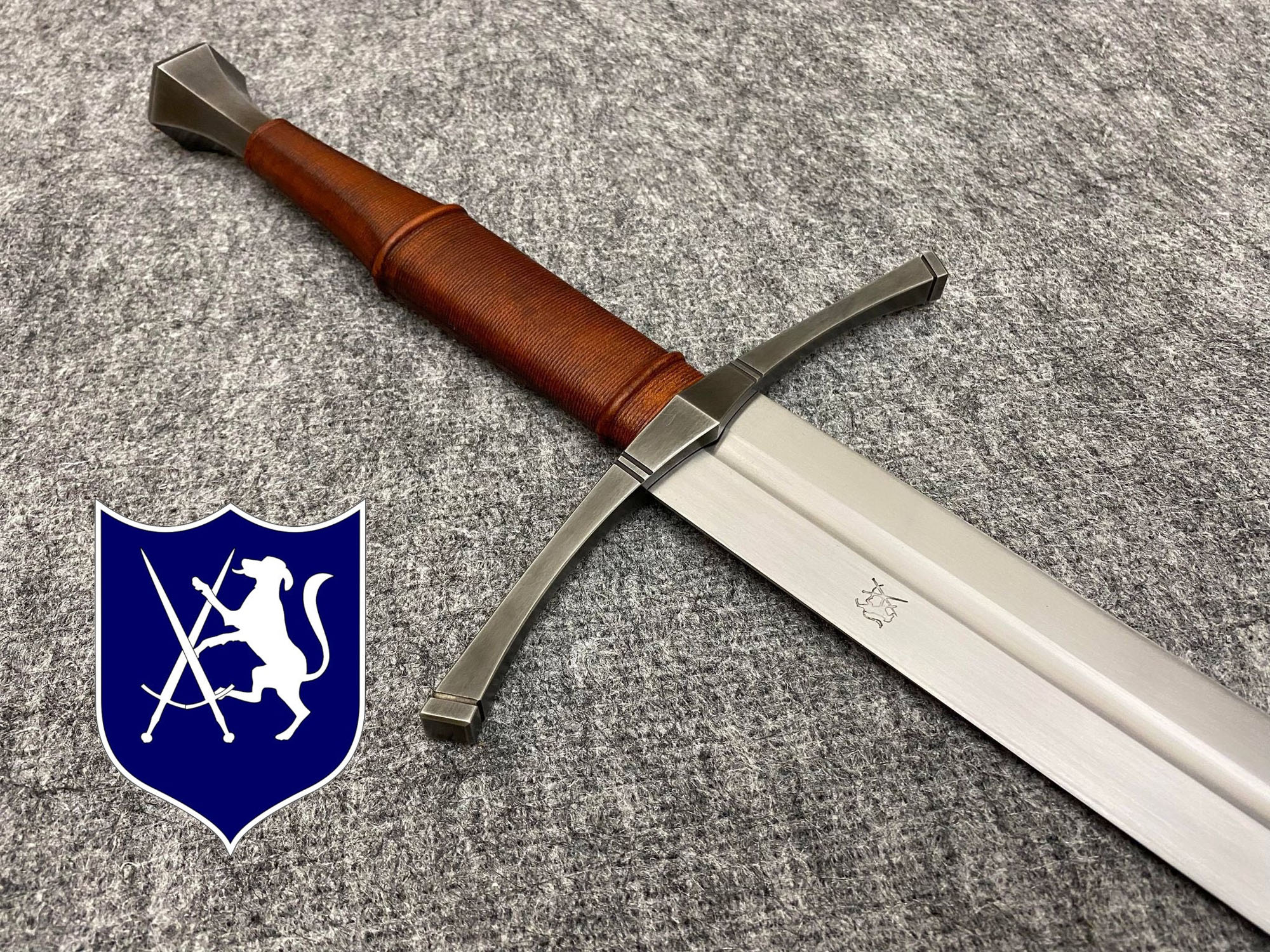 The Ansbach Sword, handforged and sharp blade