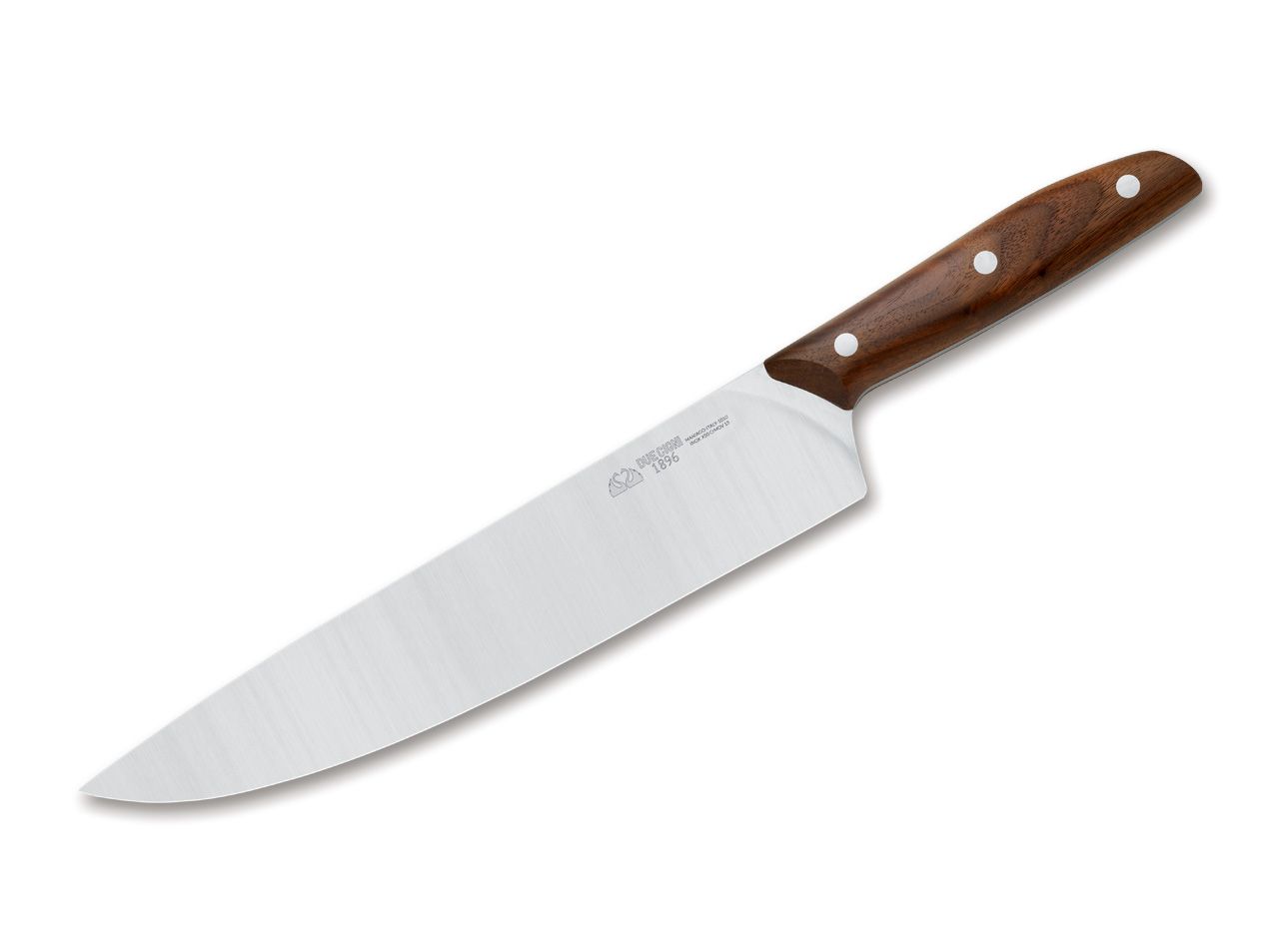 Due Cigni 1896 Chef Knife Large Walnut