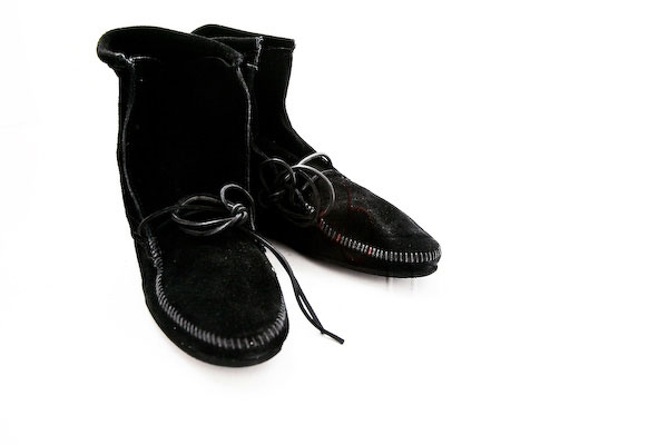 Niedrige Stiefel ohne Fransen