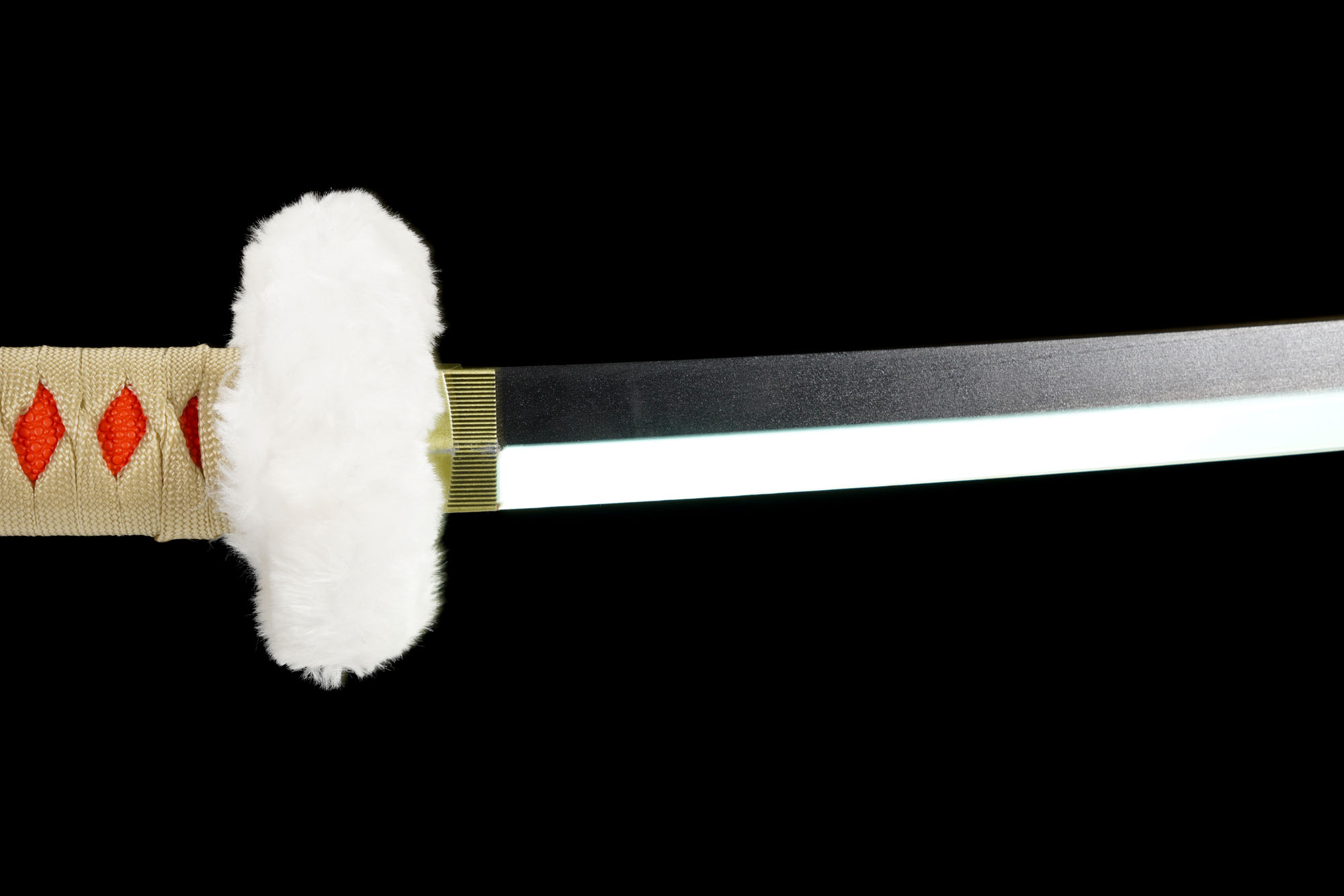 One Piece: Trafalgar Law's "Kikoku" – 1045 Karbonstahl Katana mit LED-Effekt