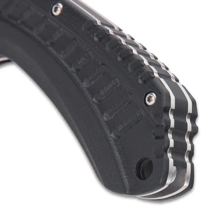 Honshu Sekyuriti Razor Pocket Knife - D2 Tool Steel Blade