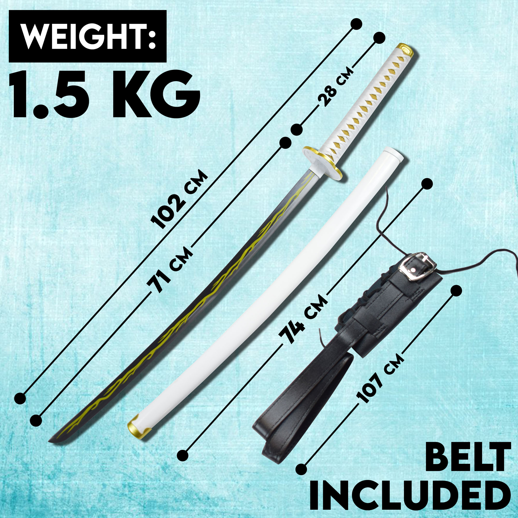 Demon Slayer: Kimetsu no Yaiba - Agatsuma Zenitsu's Sword 