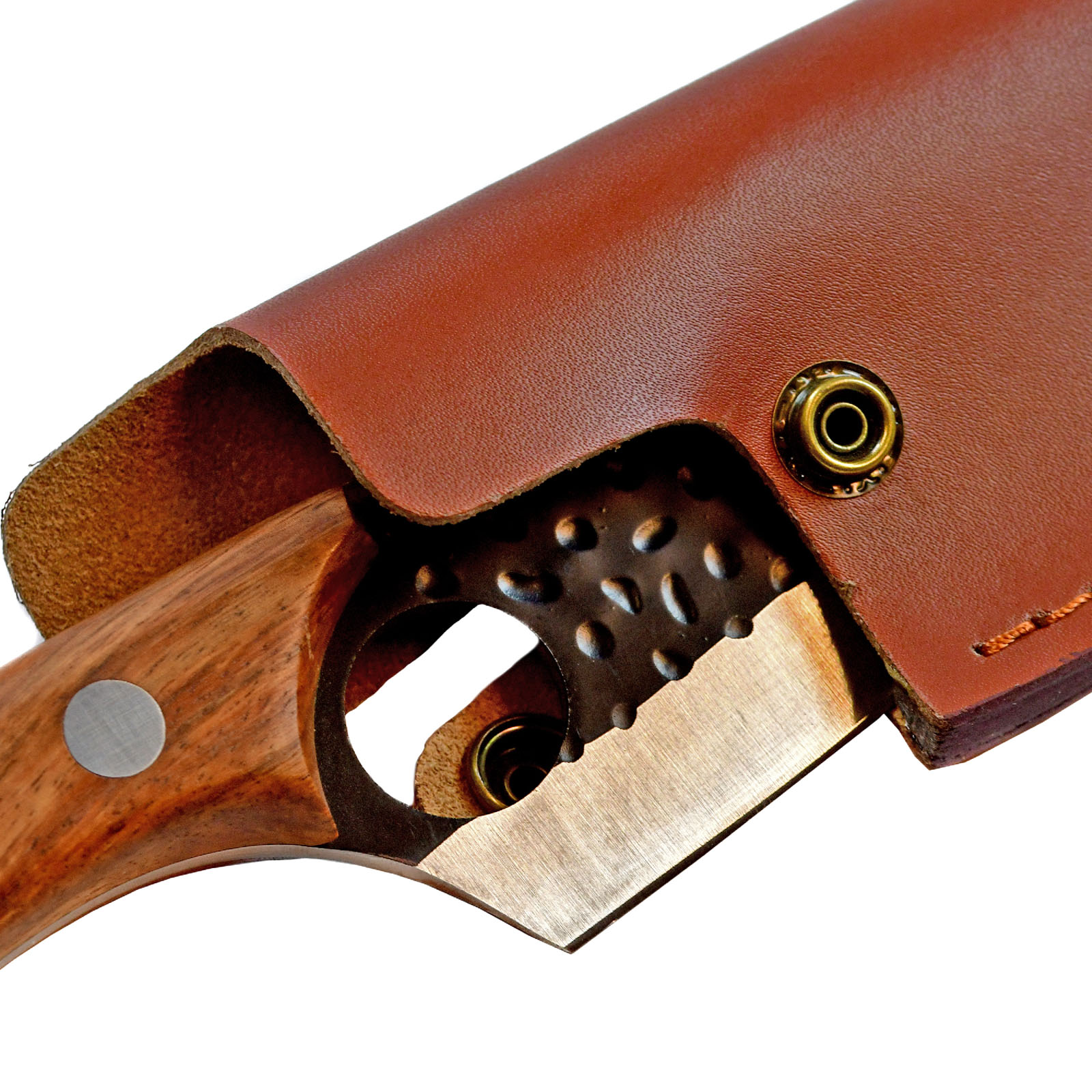 Serbisches Metzgermesser, Fleisch-Hackmesser, Ausbeinmesser mit Scheide