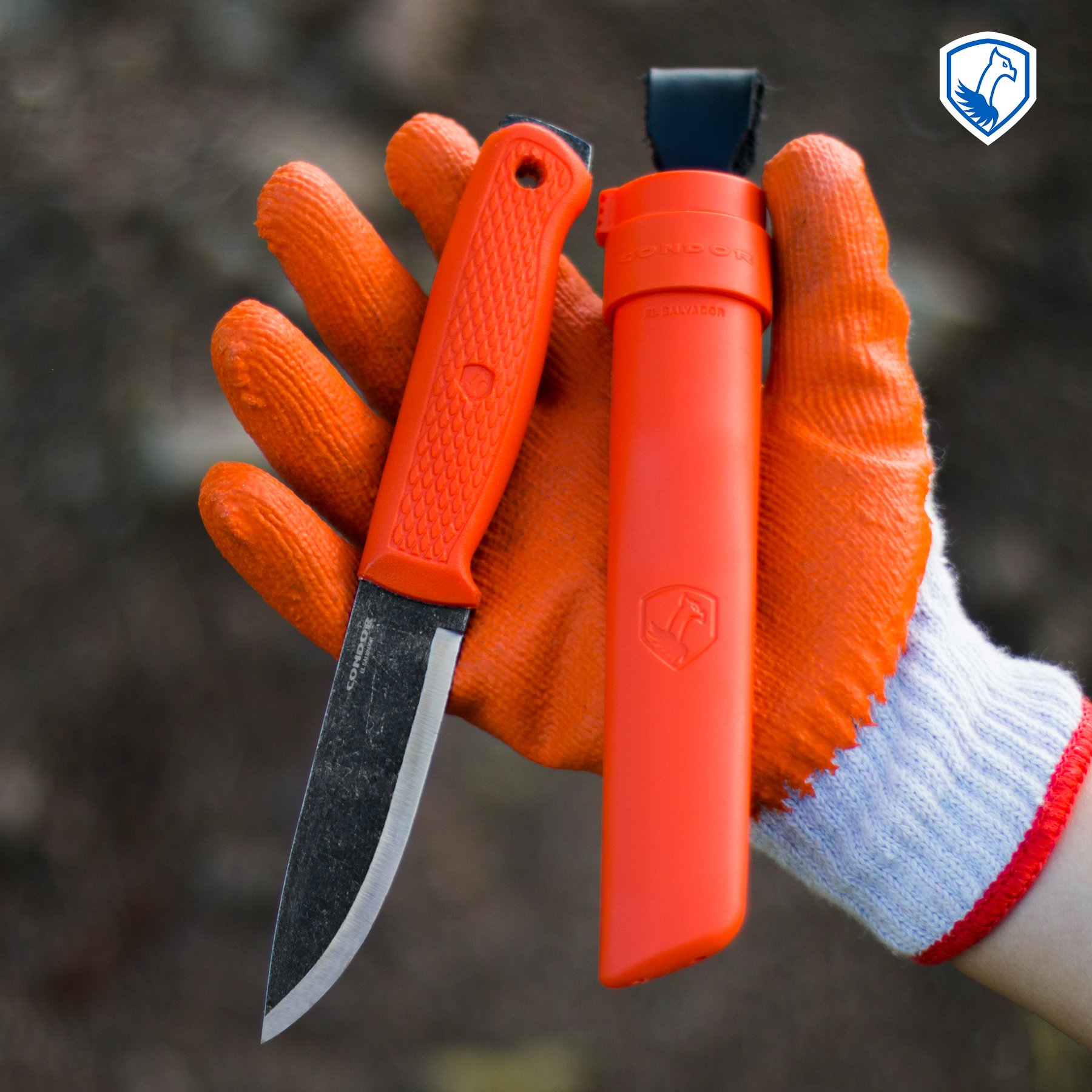 Terrasaur Messer, Orange 