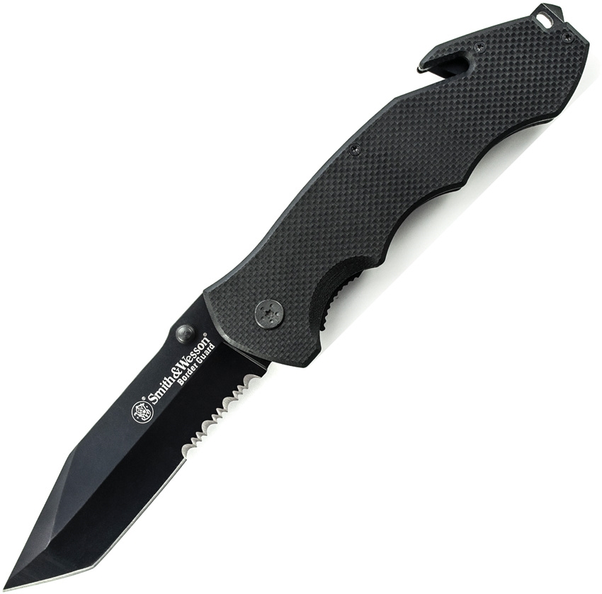 Border Guard II, partially serrated blade