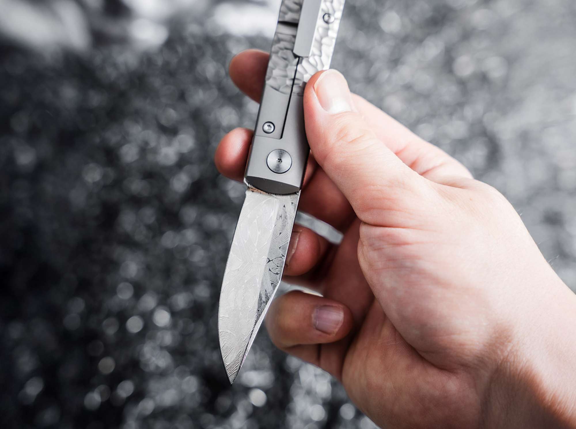 BRLW Meteoritendamast Platinum Edition