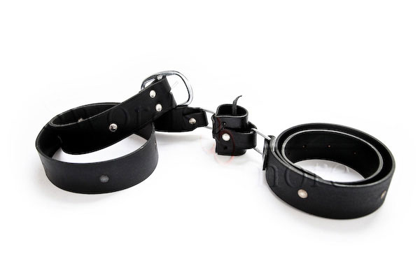 Mittelalterlicher Gürtel, klein, schwarz