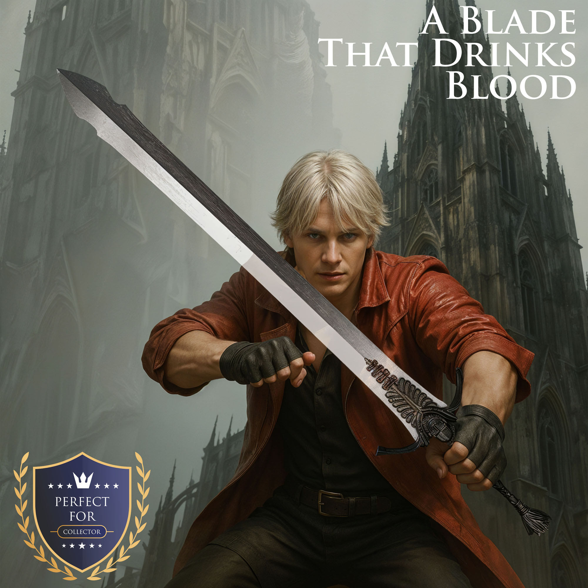 Devil May Cry - Dante's Rebellion Sword - LARP
