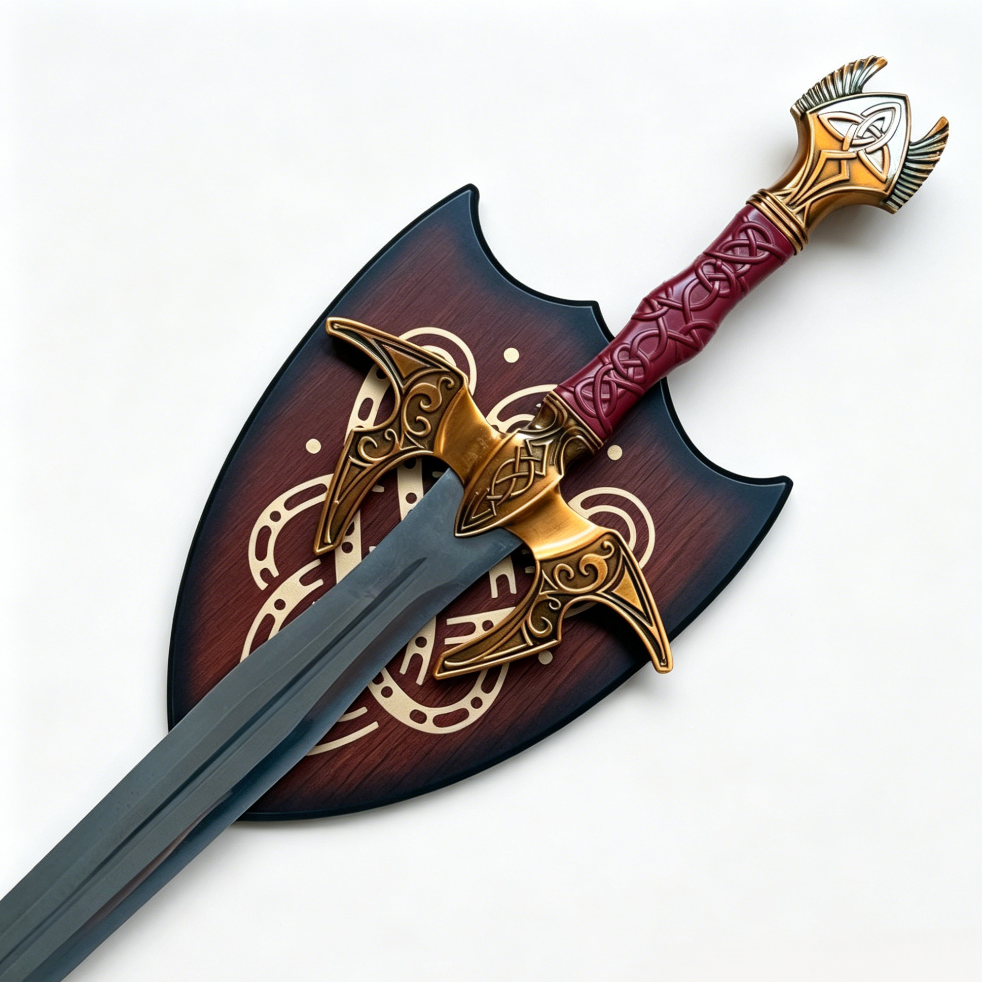 Thor: Ragnarok – Heimdall's Sword Hofund (Bifrost Sword) – 41.3" Replica with Wall Plaque