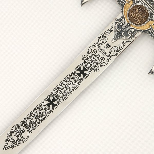 Templerschwert silber