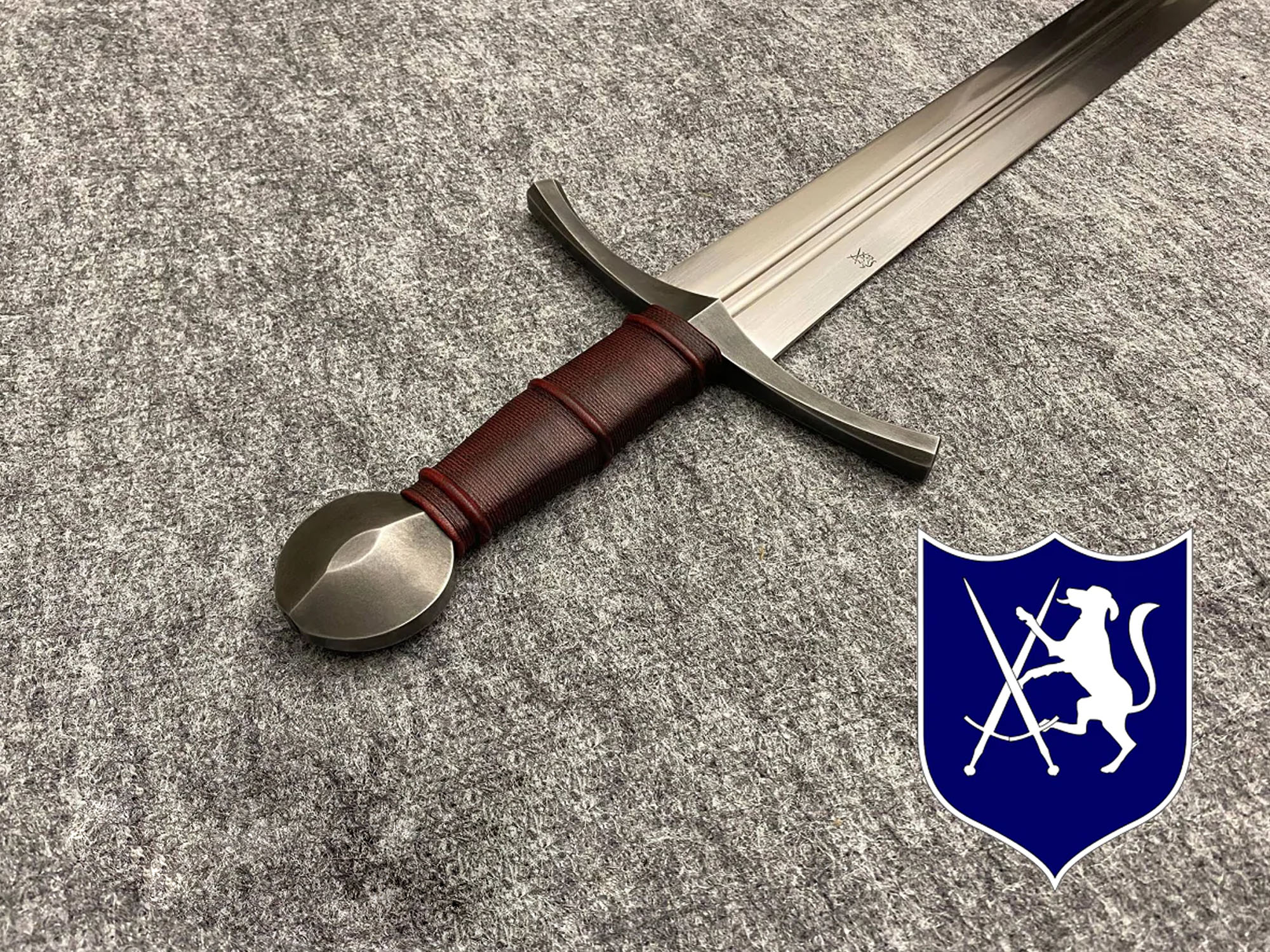 Das Mailand Schwert, handgeschmiedet und scharfe Klinge