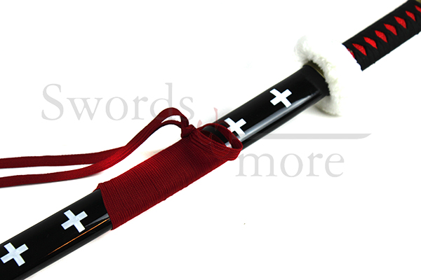 One Piece - Trafalgar Law Schwert, schwarz - gefaltet - Set