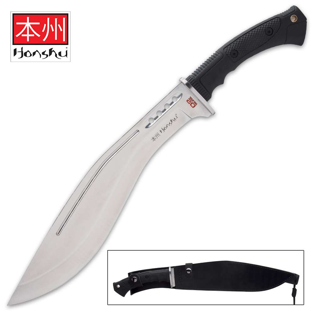Honshu D2 Boshin Kukri with Sheath