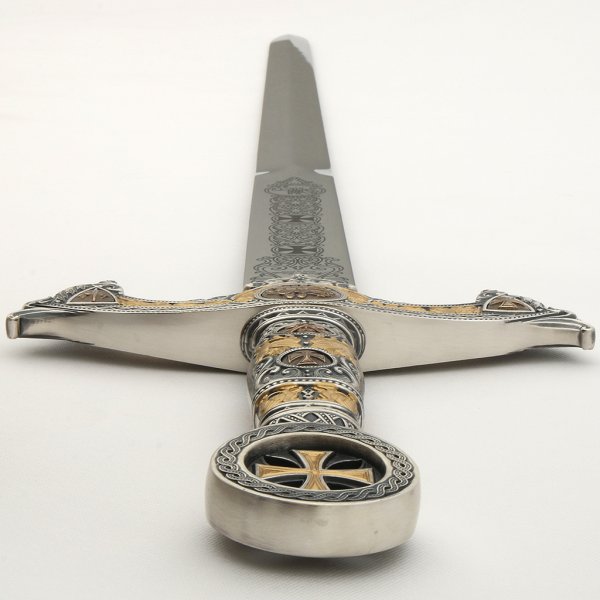 Templerschwert silber