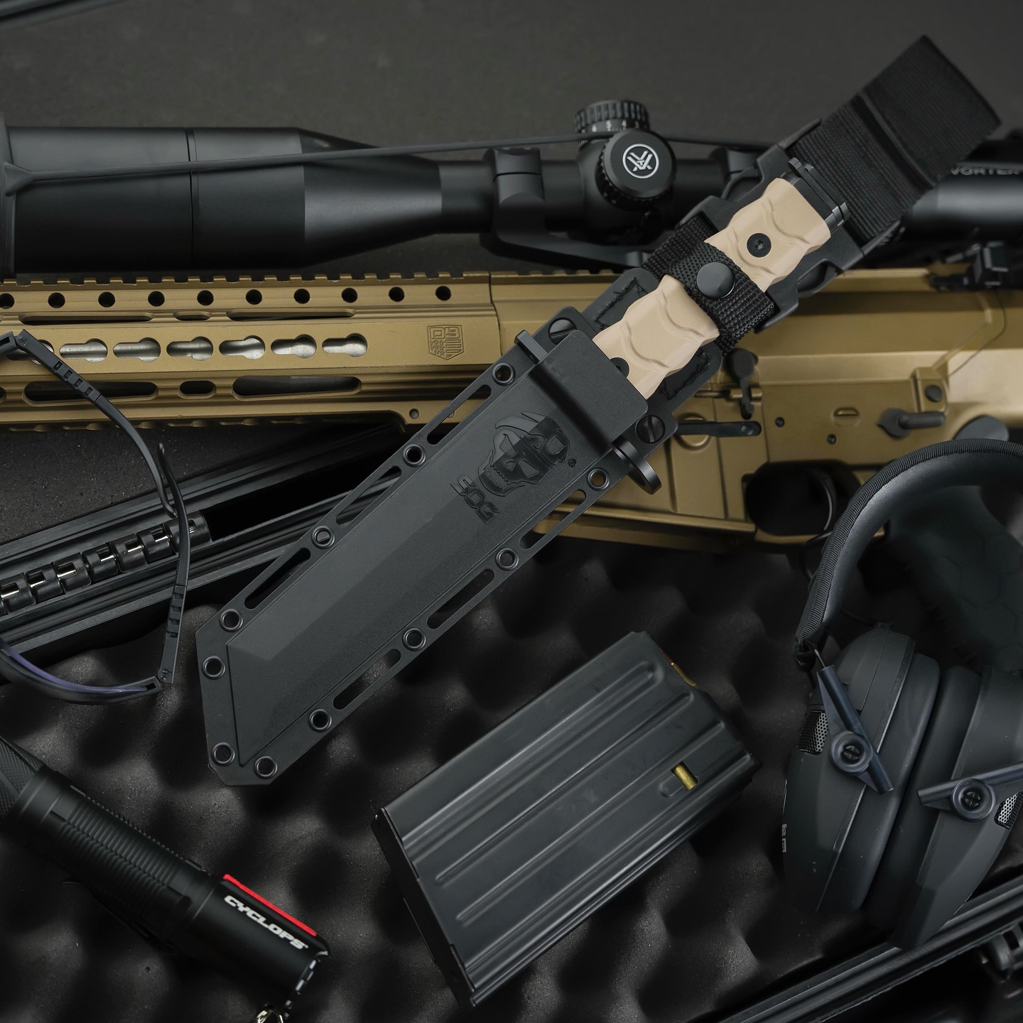 BAR15T Tanto Bayonet - FDE