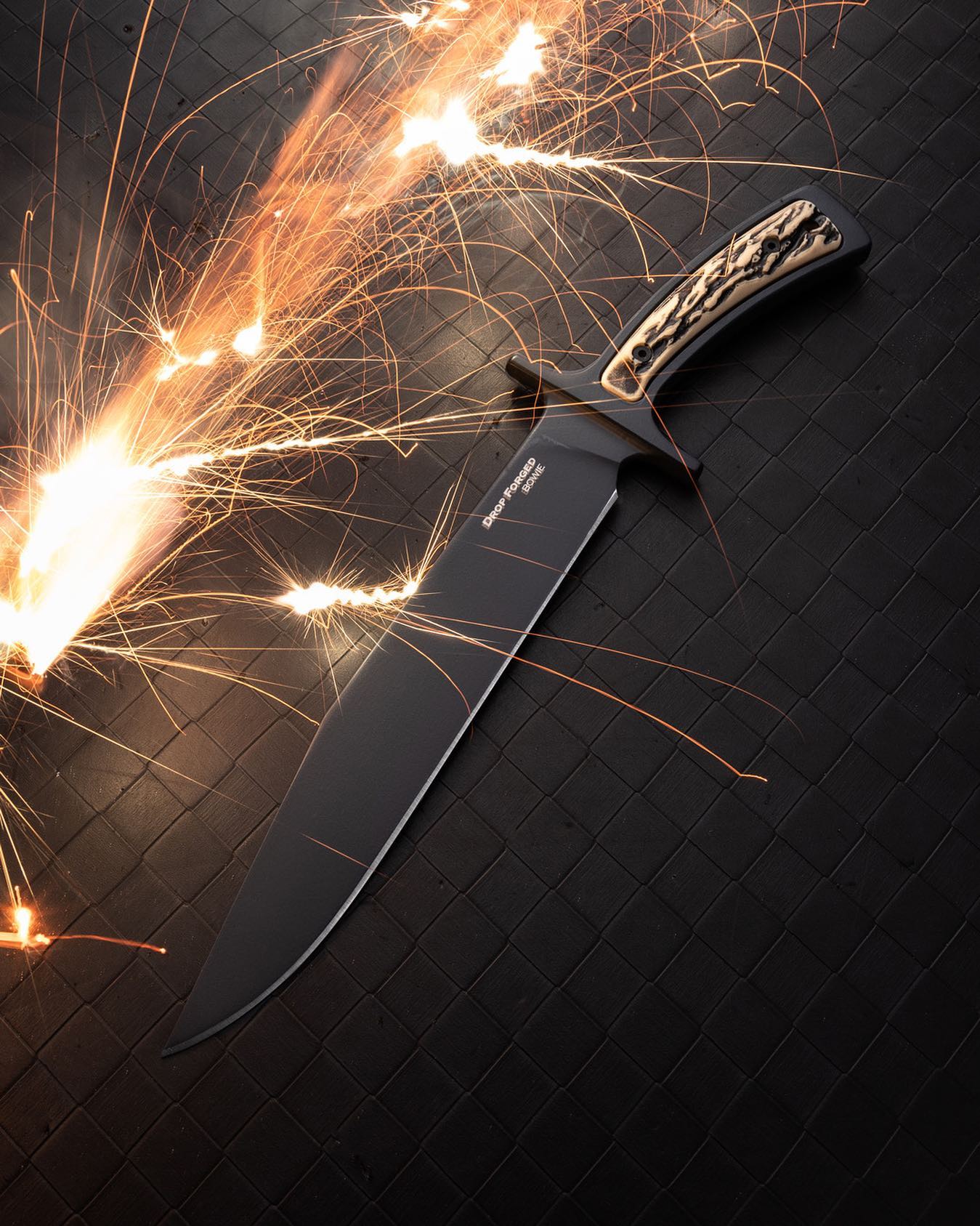 Drop Forged Bowie Knife