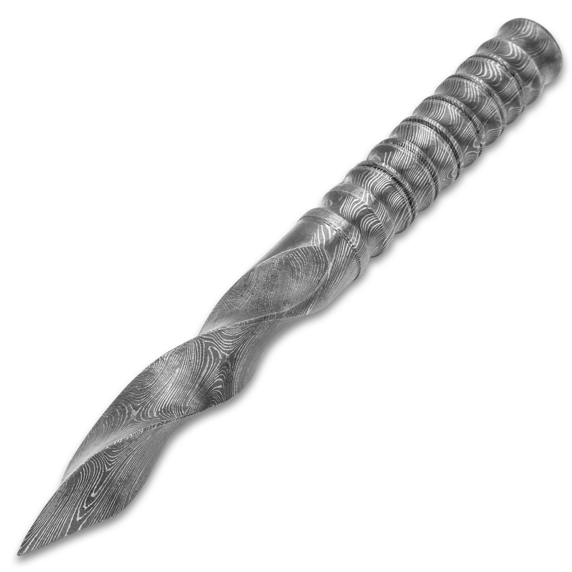 Timber Wolf Damascus Spiral Dagger
