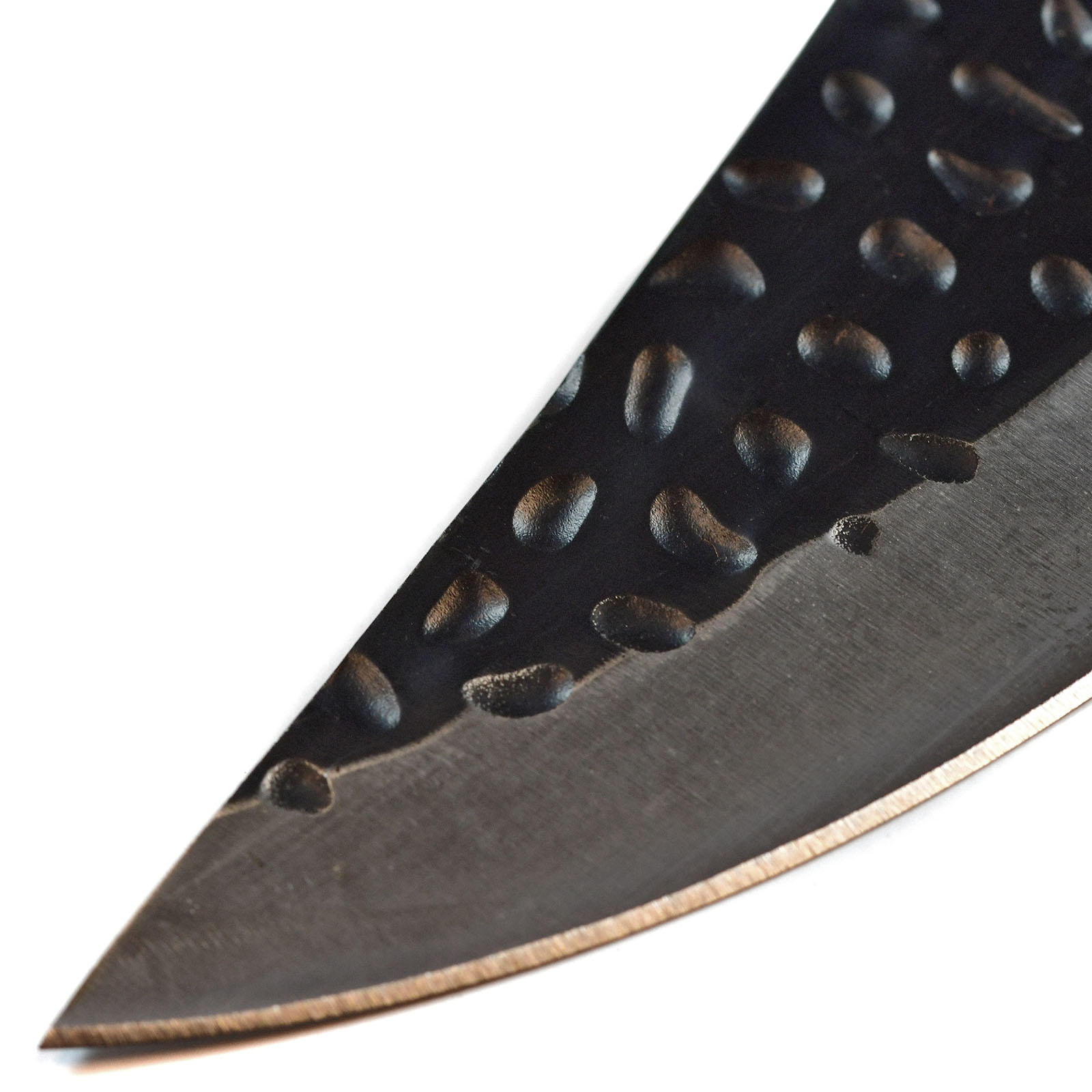 Serbisches Metzgermesser, Fleisch-Hackmesser, Ausbeinmesser mit Scheide