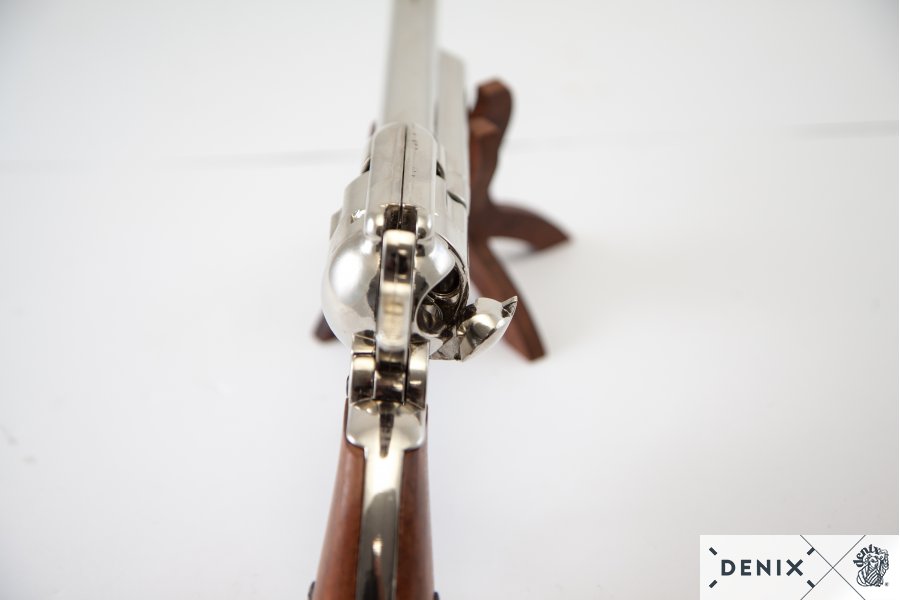 45er Cavalry Colt, nickel plated