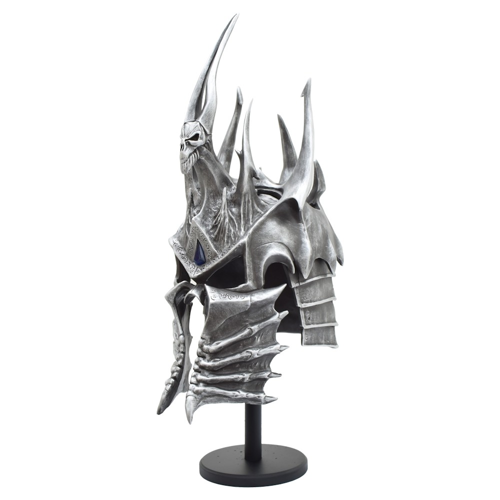 World of Warcraft: Helm der Herrschaft (Lichkönig) – Premium Replika inkl. Holzständer
