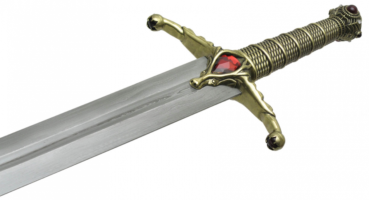 Widow's Wail Damascus Sword