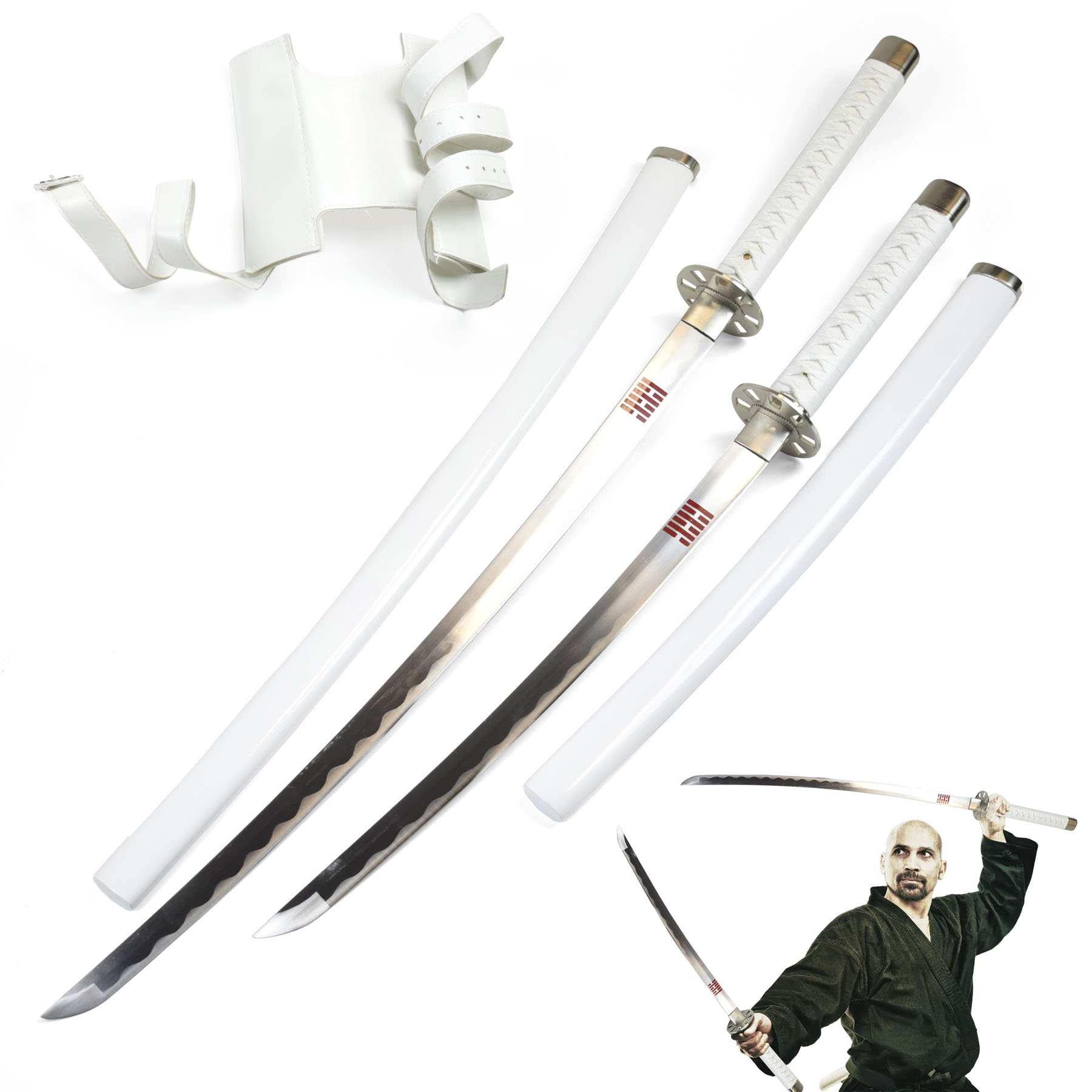 GI Joe - Storm Shadow Katana & Wakizashi, handforged 