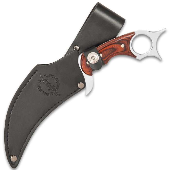 Gil Hibben Bloodwood Karambit With Sheath