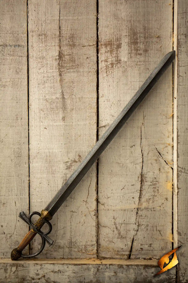 Rillet Rapier, Light Wood & Gold, 103cm
