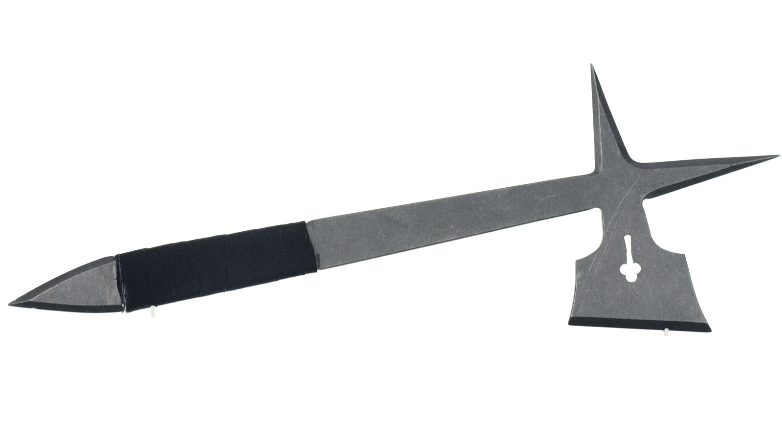 Steel throwing axe