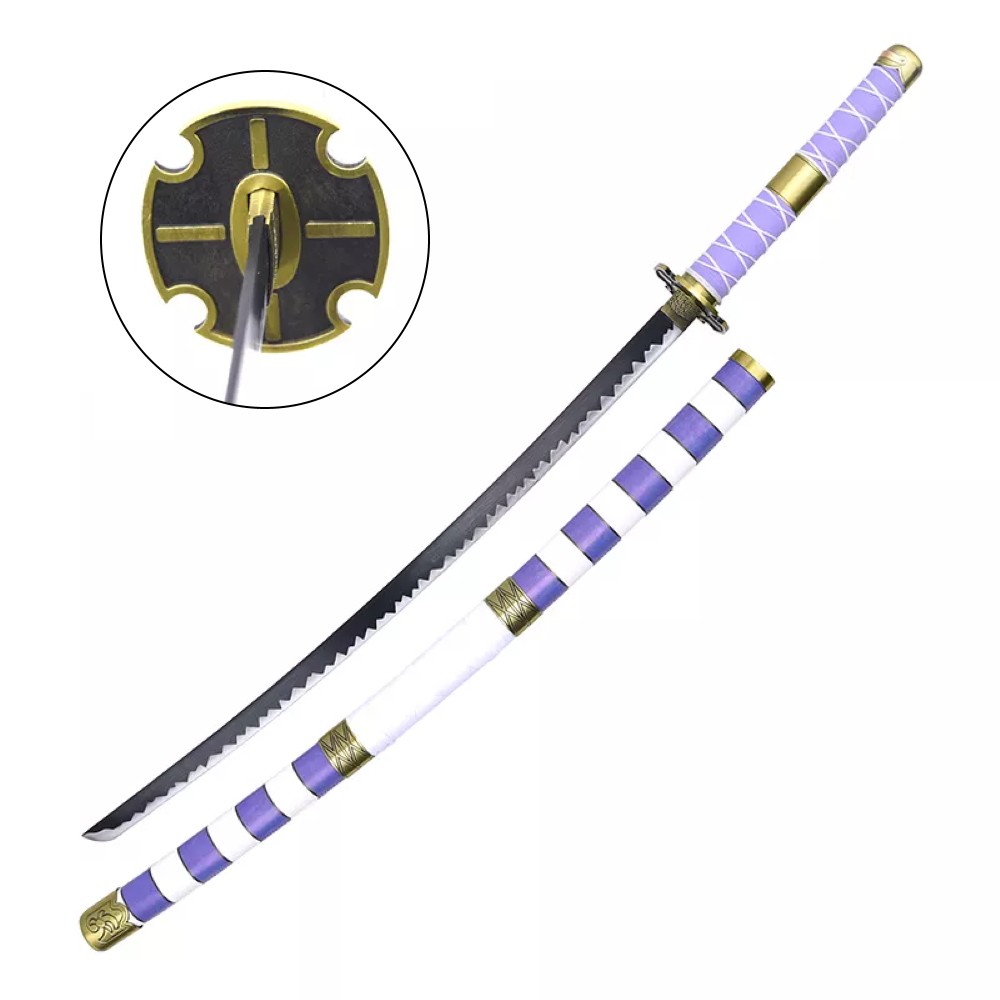 One Piece - Nidai Kitetsu Katana with Sheath