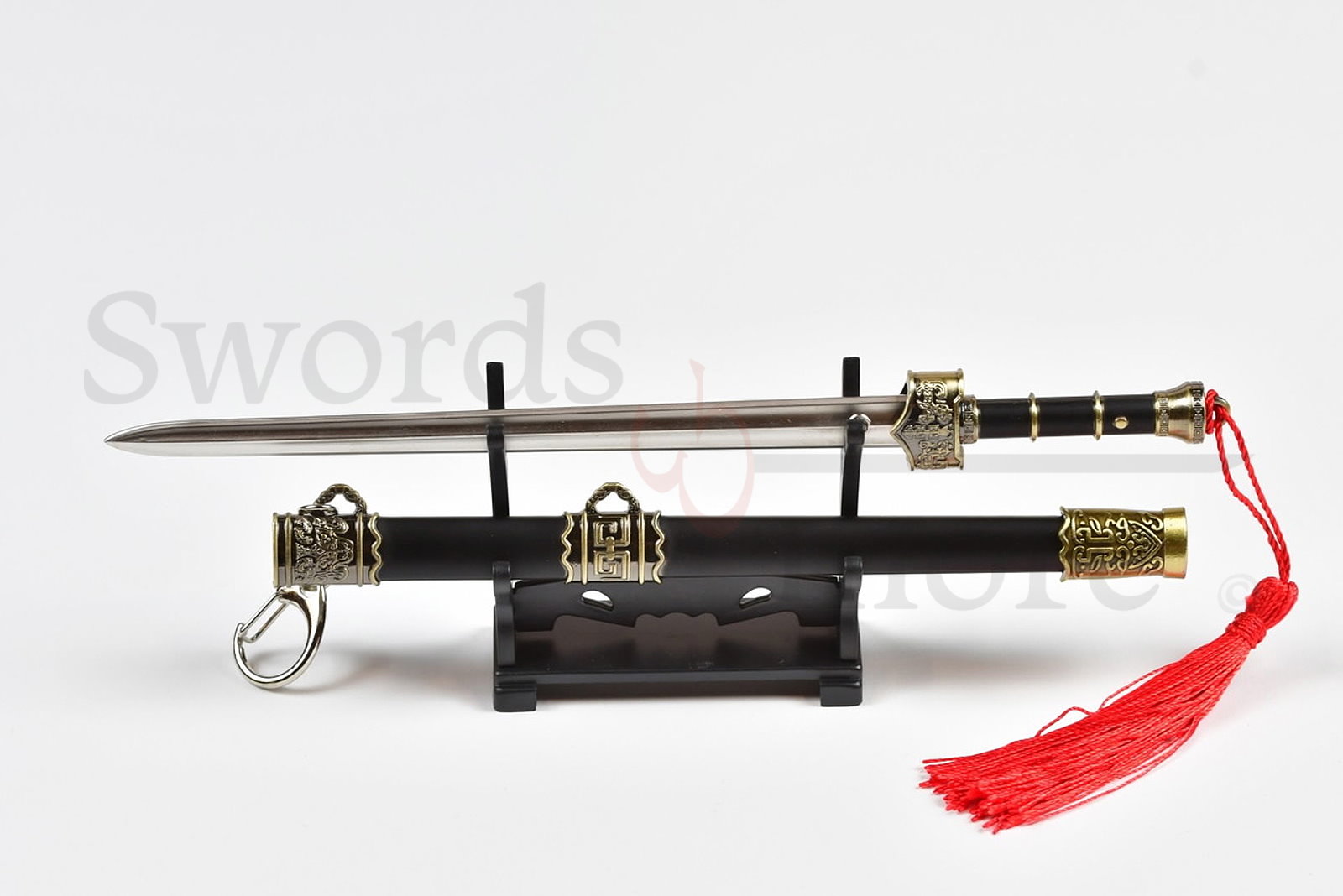Sword of Goujian - Jian sword, letter opener with scabbard and stand 