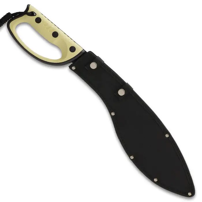 USMC Semper Fidelis Sawback Kukri mit Scheide