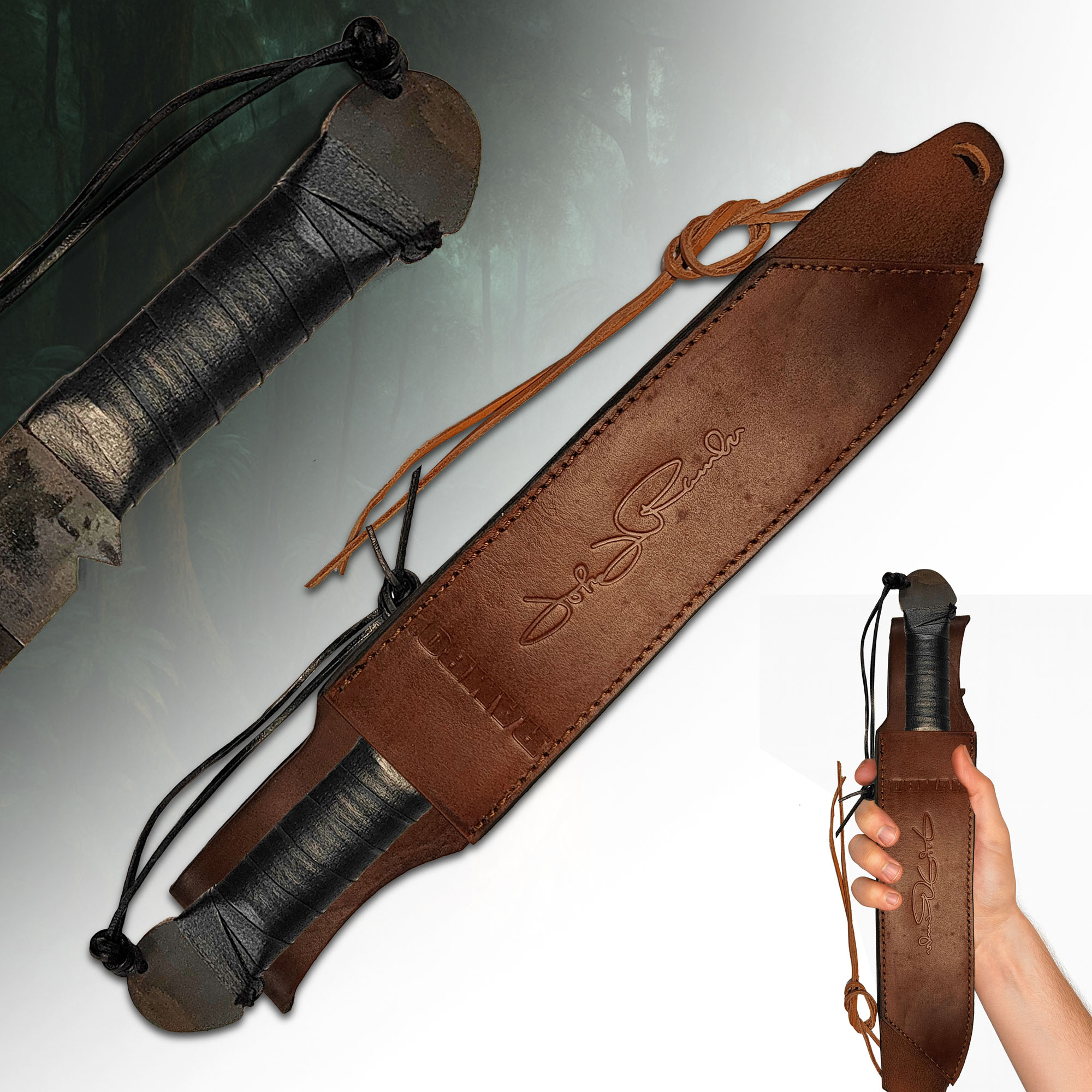 Rambo 4 Machete mit Scheide