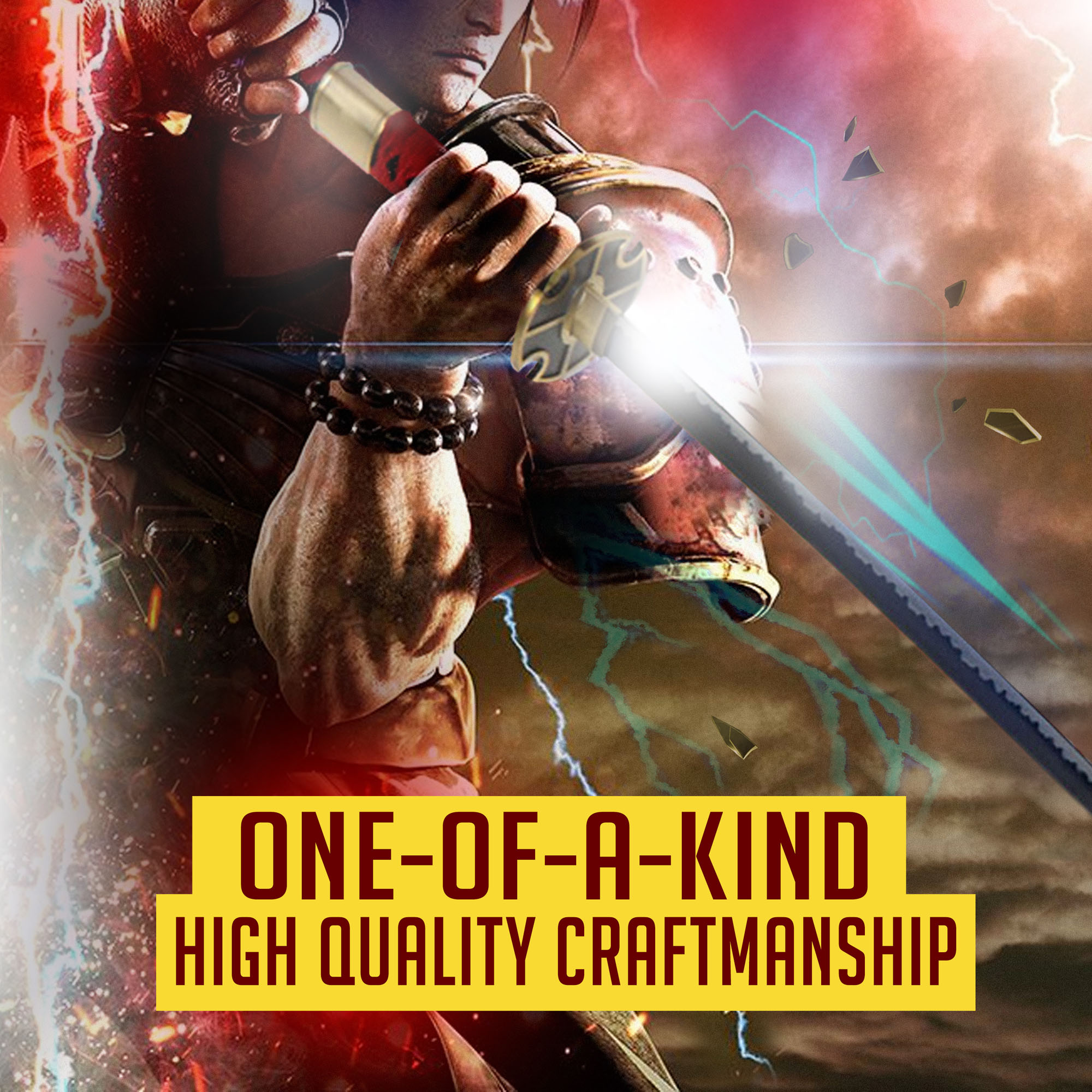 One Piece Swords Bundle - Zoro's Swords -  Oden’s Ame No Habakiri, Sandai Kitetsu & Wado Ichimonji
